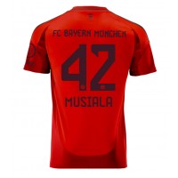 Bayern Munich Jamal Musiala #42 Fußballbekleidung Heimtrikot 2024-25 Kurzarm